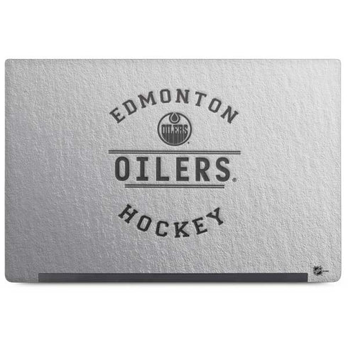 NHL Edmonton Oilers Black Text Dell Latitude Skin