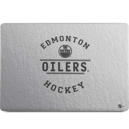 NHL Edmonton Oilers Black Text MacBook Skins