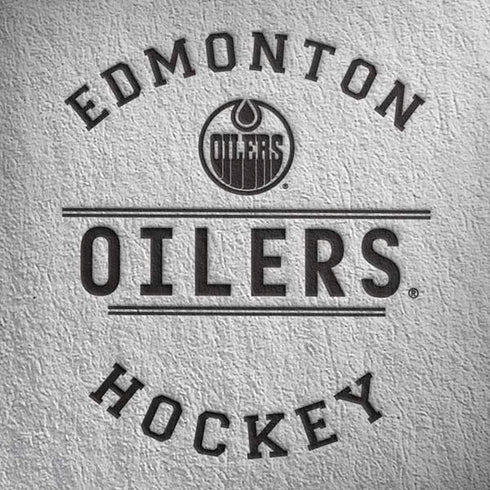 NHL Edmonton Oilers Black Text Moto G6 Skin