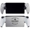 NHL Edmonton Oilers Black Text PlayStation Portal Remote Player Skin