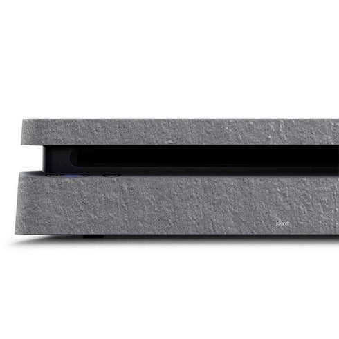 NHL Edmonton Oilers Black Text PS4 Slim Skin