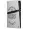 NHL Edmonton Oilers Black Text PS5 Pro Console Skin
