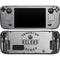 NHL Edmonton Oilers Black Text Steam Deck Handheld Gaming Computer OLED Skin