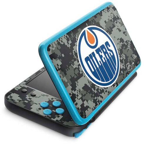 NHL Edmonton Oilers Camo Nintendo Skins