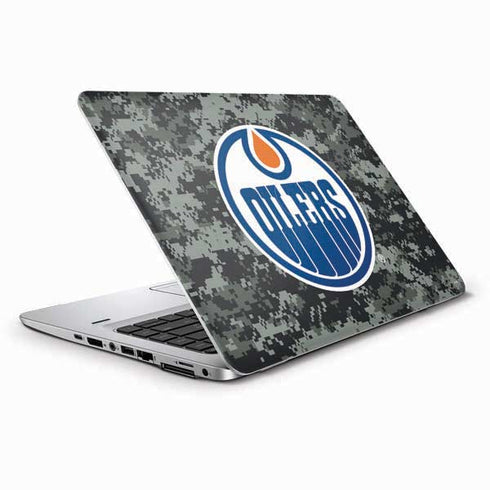 NHL Edmonton Oilers Camo HP Elitebook Skin