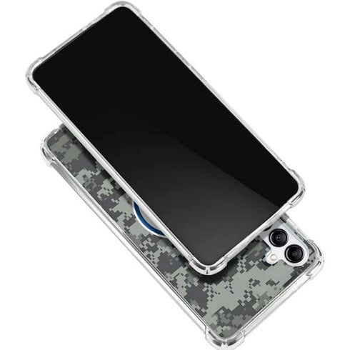 NHL Edmonton Oilers Camo Galaxy A16 5G Clear Case
