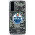 NHL Edmonton Oilers Camo Galaxy A36 5G Clear Case