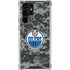 NHL Edmonton Oilers Camo Galaxy S23 Ultra Clear Case