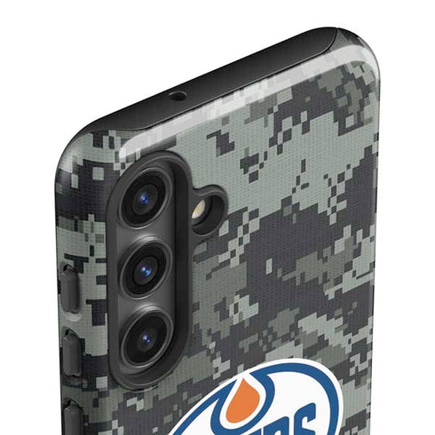 NHL Edmonton Oilers Camo Galaxy S25 Impact Case