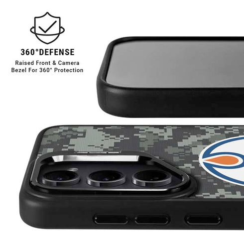 NHL Edmonton Oilers Camo Galaxy S25 Plus Kickstand Case