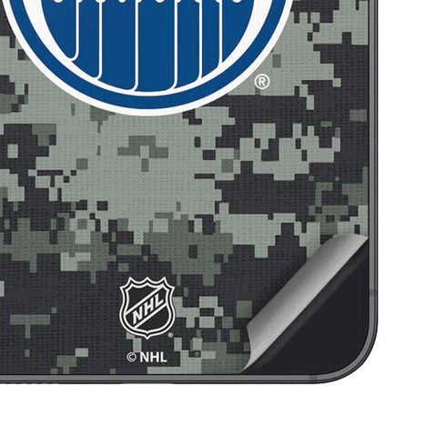 NHL Edmonton Oilers Camo Galaxy S24 Plus Skin