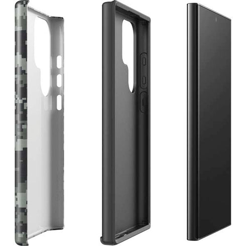 NHL Edmonton Oilers Camo Galaxy S25 Ultra Impact Case