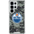 NHL Edmonton Oilers Camo Galaxy S25 Ultra Clear Case