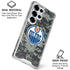 NHL Edmonton Oilers Camo Galaxy S25 Ultra Clear Case