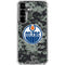NHL Edmonton Oilers Camo Galaxy S26 Clear Case