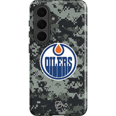 NHL Edmonton Oilers Camo Galaxy S26 Impact Case