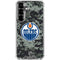 NHL Edmonton Oilers Camo Galaxy S26 Plus Clear Case