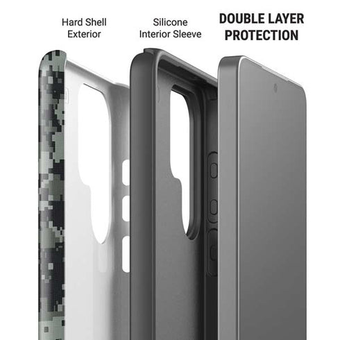 NHL Edmonton Oilers Camo Galaxy S26 Ultra Impact Case