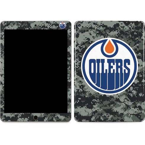 NHL Edmonton Oilers Camo iPad Skins