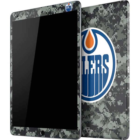 NHL Edmonton Oilers Camo iPad Skins
