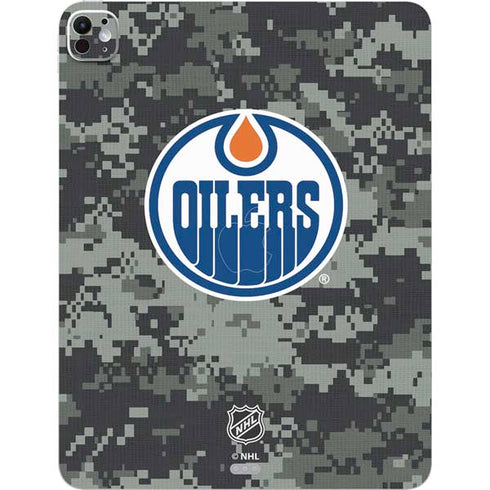 NHL Edmonton Oilers Camo iPad Pro 13in M4 (2024) Skin