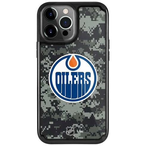 NHL Edmonton Oilers Camo iPhone Cases