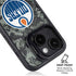 NHL Edmonton Oilers Camo iPhone 15 Kickstand Case