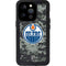 NHL Edmonton Oilers Camo iPhone 15 Pro Waterproof Case