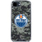NHL Edmonton Oilers Camo iPhone 16e Clear Case