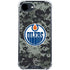 NHL Edmonton Oilers Camo iPhone 16e Clear Case