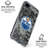 NHL Edmonton Oilers Camo iPhone 16e Clear Case
