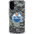 NHL Edmonton Oilers Camo iPhone 17 Clear Case