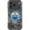 NHL Edmonton Oilers Camo iPhone 18 Pro Clear Case