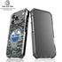 NHL Edmonton Oilers Camo iPhone 18 Pro Clear Case