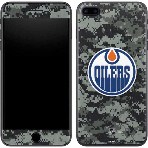 NHL Edmonton Oilers Camo iPhone 7 Plus Skin