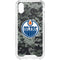 NHL Edmonton Oilers Camo iPhone XS Clear Case