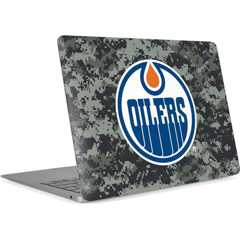 NHL Edmonton Oilers Camo Apple MacBook Air Skin