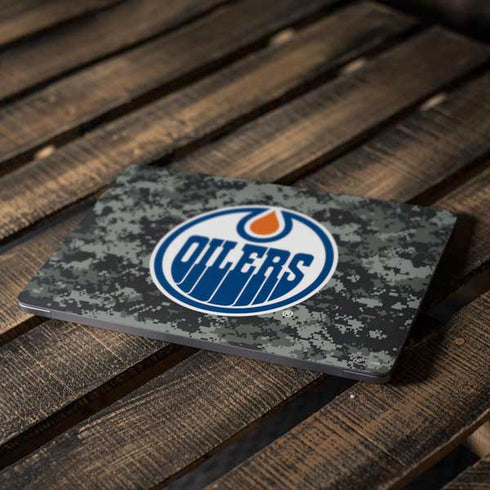 NHL Edmonton Oilers Camo Apple MacBook Air Skin