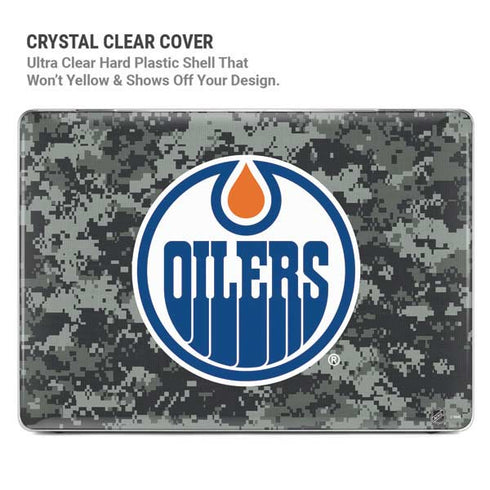 NHL Edmonton Oilers Camo MacBook Pro 14in (2021-24) Case plus Skin