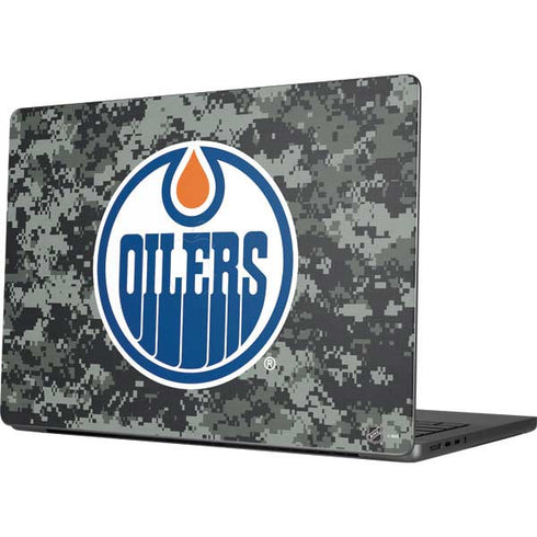 NHL Edmonton Oilers Camo Apple MacBook Pro 14-inch Skin