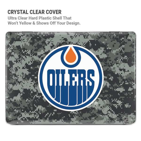 NHL Edmonton Oilers Camo MacBook Cases