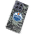 NHL Edmonton Oilers Camo Moto G 5G (2025) Clear Case