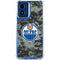 NHL Edmonton Oilers Camo Moto G 5G (2024) Clear Case