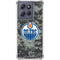 NHL Edmonton Oilers Camo Moto G Play 5G (2025) Clear Case