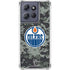 NHL Edmonton Oilers Camo Moto G Play 5G (2025) Clear Case