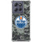 NHL Edmonton Oilers Camo Moto G Stylus 5G (2025) Clear Case