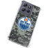 NHL Edmonton Oilers Camo Moto G Stylus 5G (2025) Clear Case
