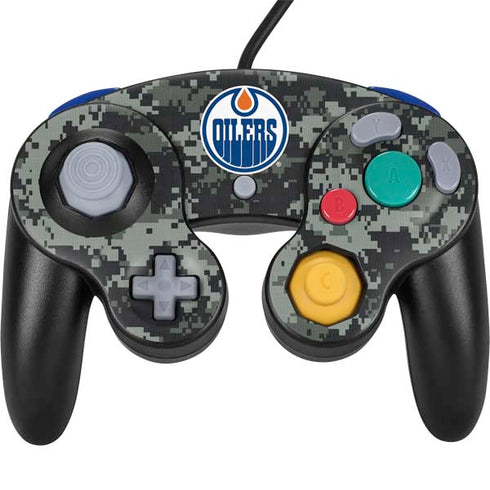 NHL Edmonton Oilers Camo Nintendo Skins