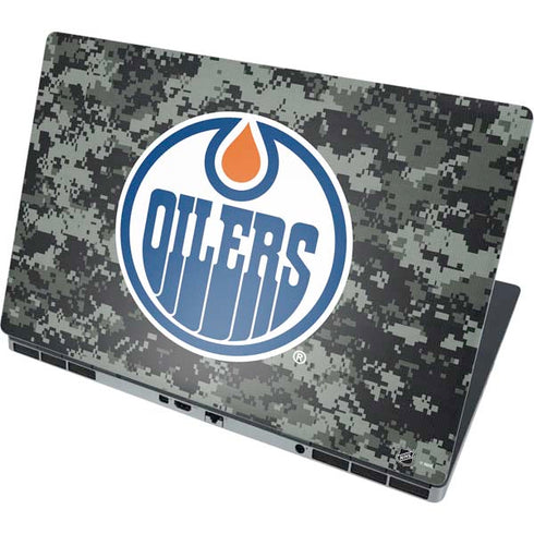 NHL Edmonton Oilers Camo Dell Precision Skin