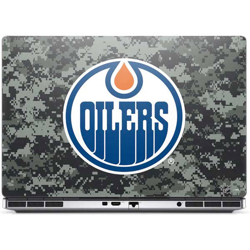 NHL Edmonton Oilers Camo Dell Precision Skin